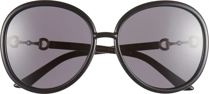 Gucci 61mm Round Sunglasses | Nordstrom | Nordstrom