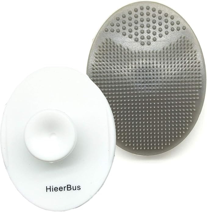 HieerBus Facial Cleansing Brush,Soft Silicone Face Scrubber,Facial Exfoliation Scrub for Massage ... | Amazon (UK)