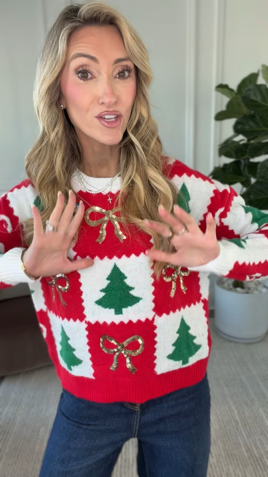 The cutest Christmas sweater I am in love with!! Wearing size small ❤️

#LTKCyberWeek #LTKFindsUnder50 #LTKHoliday