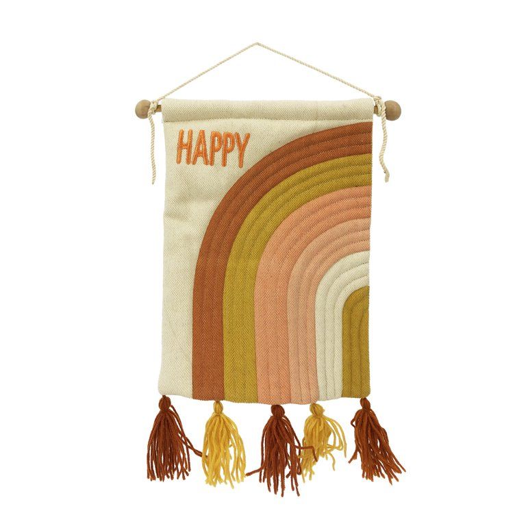 Way to Celebrate Harvest Happy Rainbow Banner 17.5” Decoration | Walmart (US)