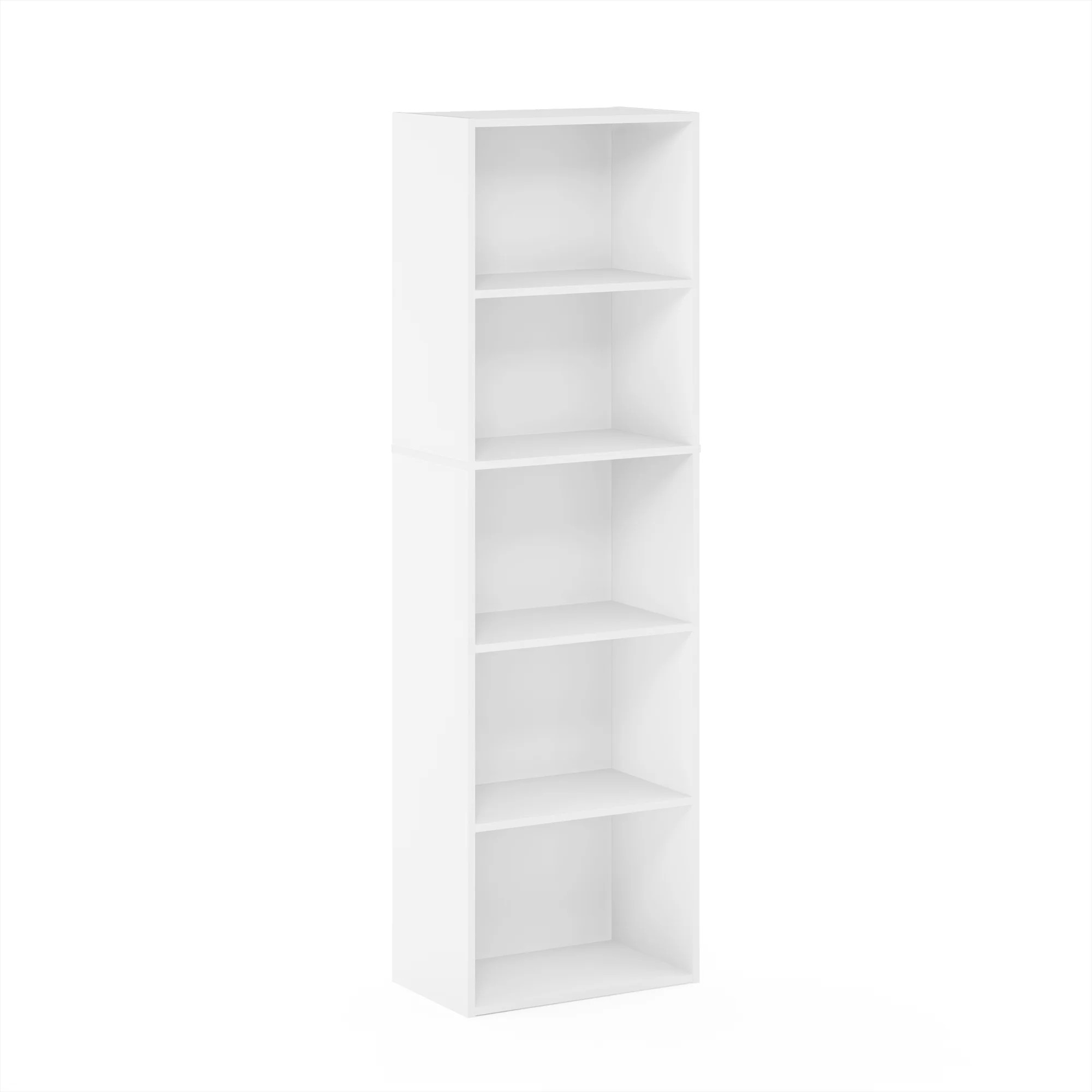 Furinno 11055 5 - Tier Reversible Color Open Shelf Bookcase | Walmart (US)