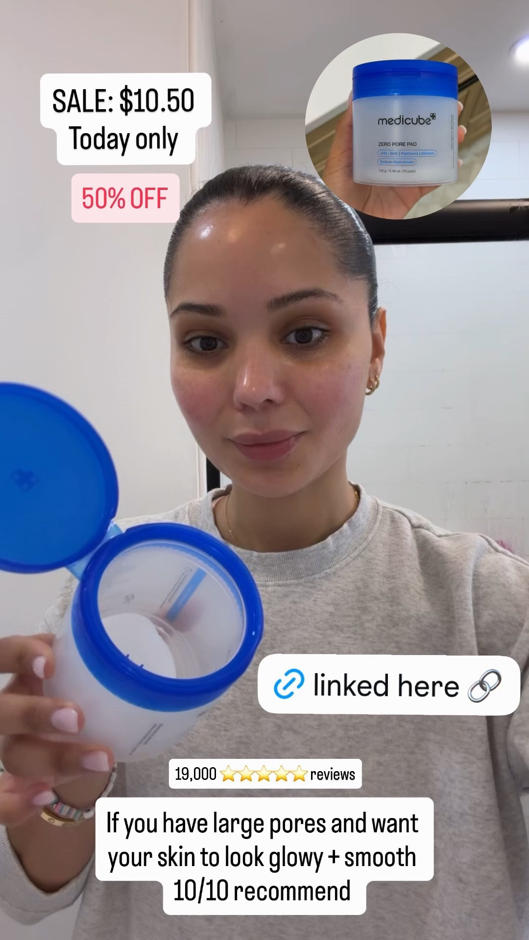 The best pads to for glowy + smooth skin! #koreanskincare 