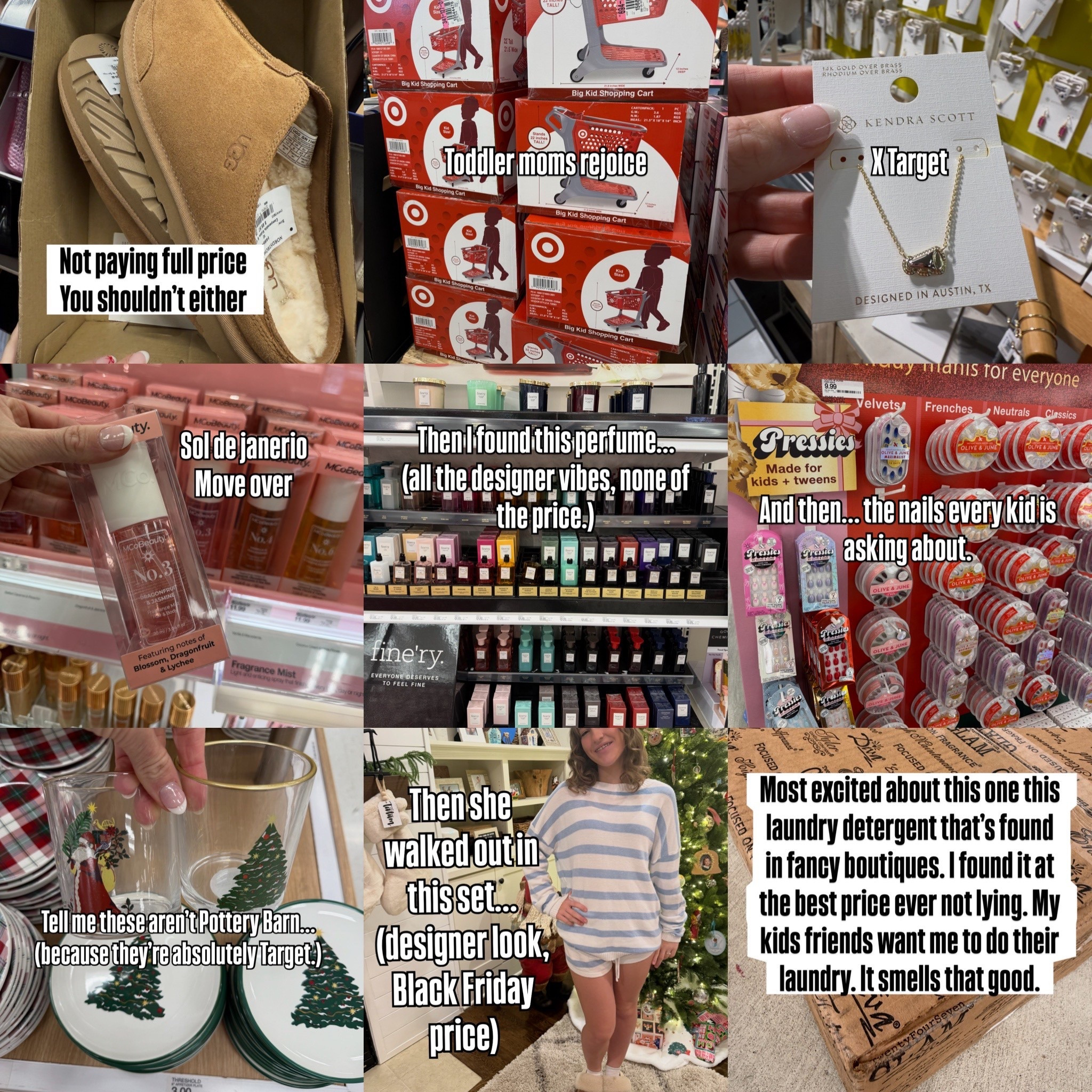 From designer-inspired outfits for less, to Pottery Barn–vibes Christmas dishes at Target, Amazon cowboy boots, perfumes that smell expensive, and yes… the nails every kid wants.

#LTKGiftGuide #LTKHoliday