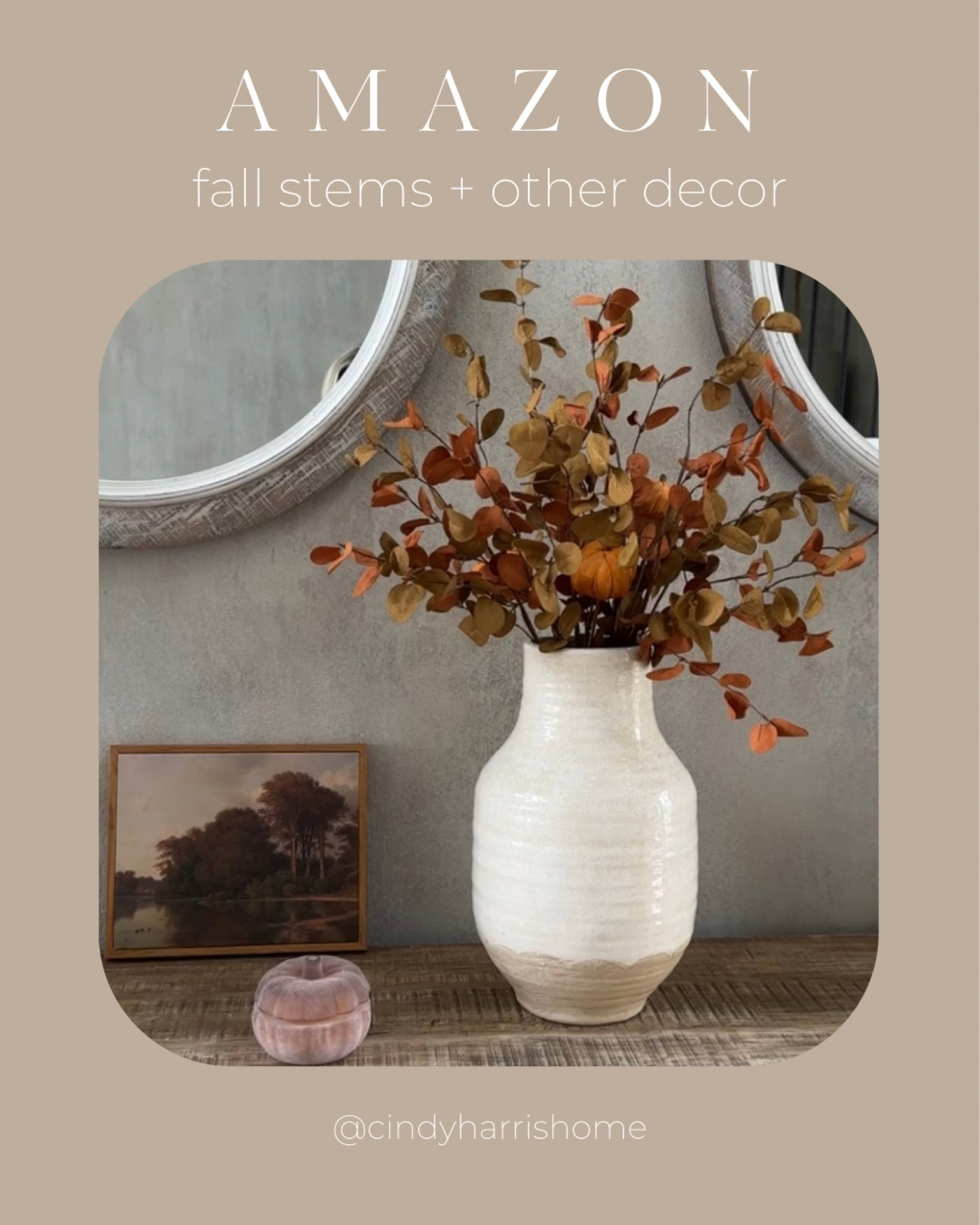 An easy swap for every season… faux foliage stems! 🍂 

#LTKHome