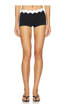 Seafolly Ric Rac Boyleg in Black from Revolve.com | Revolve Clothing (Global)
