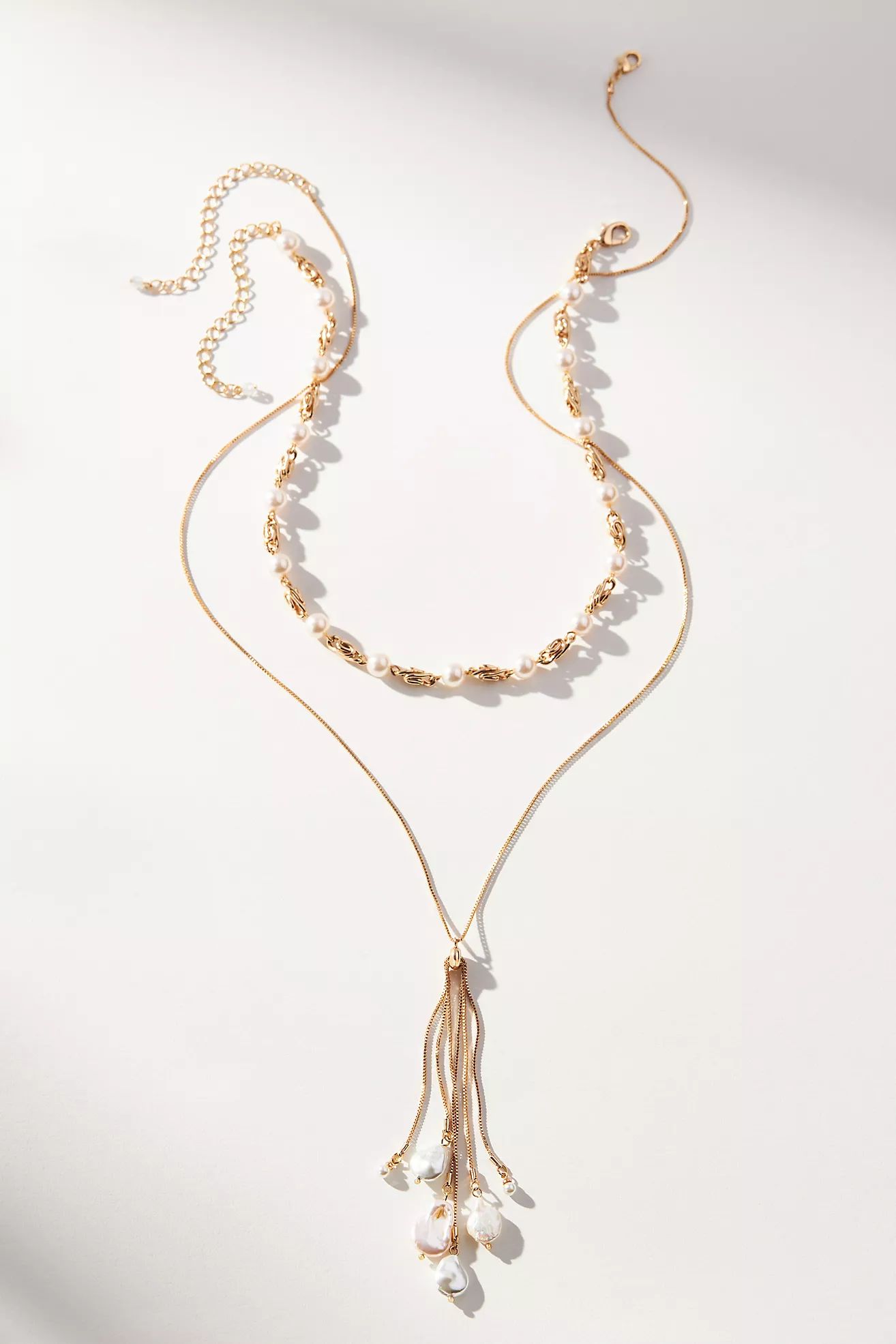 Drippy Pearl Necklace | Anthropologie (US)