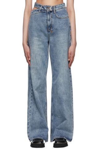 Ksubi - Blue Dettached Jeans | SSENSE