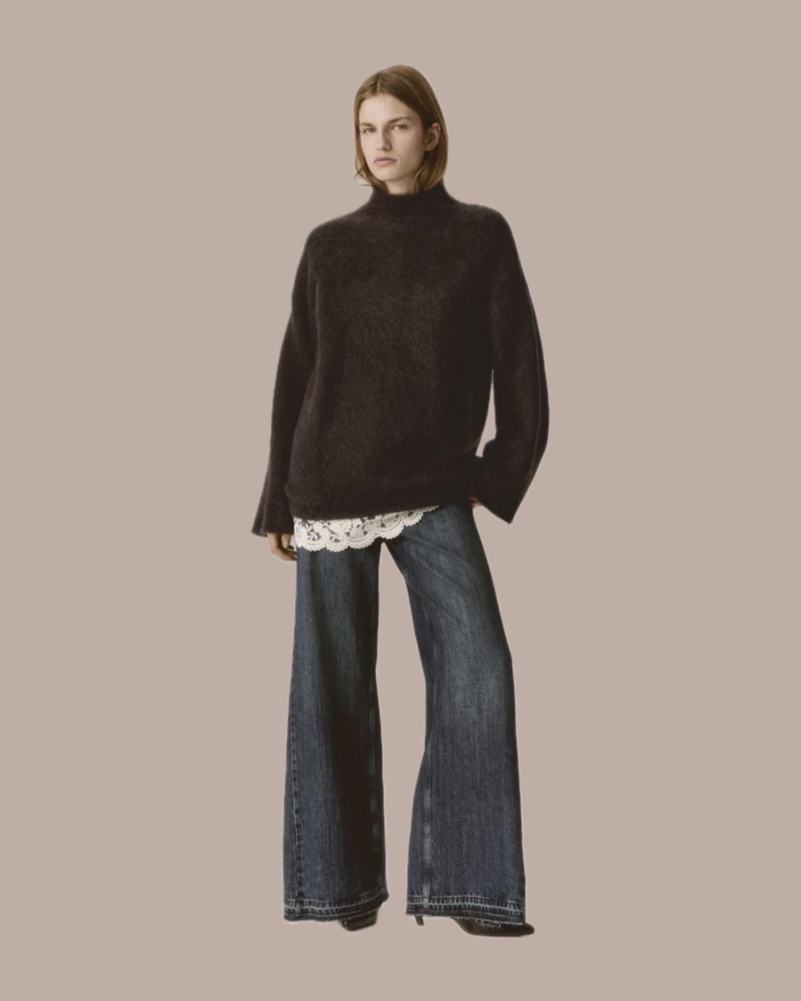 Sweater casual chic outfit 

H&M 

#LTKitalia #LTKwinter #LTKjeans