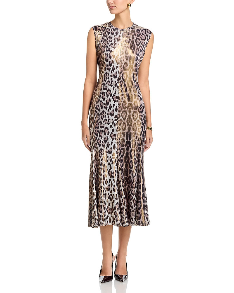 Nancy Yang Leopard Fitted Maxi Dress | Bloomingdale's (US)