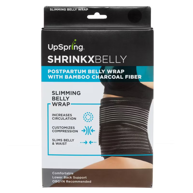 Upspring Shrinkx Postpartum Belly Wrap with Bamboo Charcoal Fiber | Target
