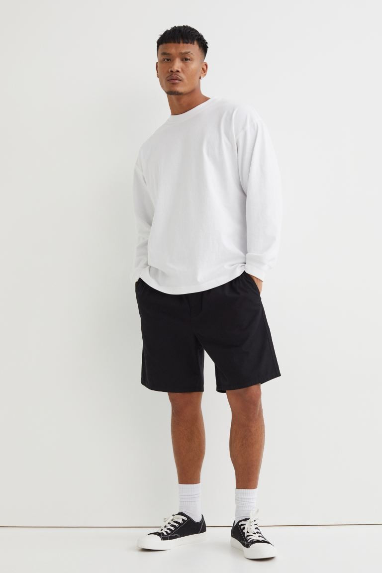 Regular Fit Cotton Shorts | H&M (US + CA)