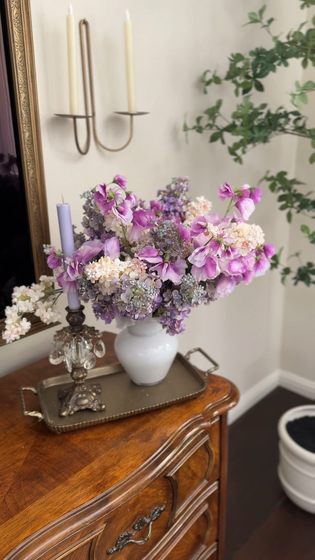 I’ve been loving lavender hues lately.💜

Luminara discount code JOYFULDECOR10 for 10% off your order of Flameless candles.

#flowerarrangement #flowers #flowervase #budgetfriendly #fauxflowers

#LTKHome #LTKFindsUnder50