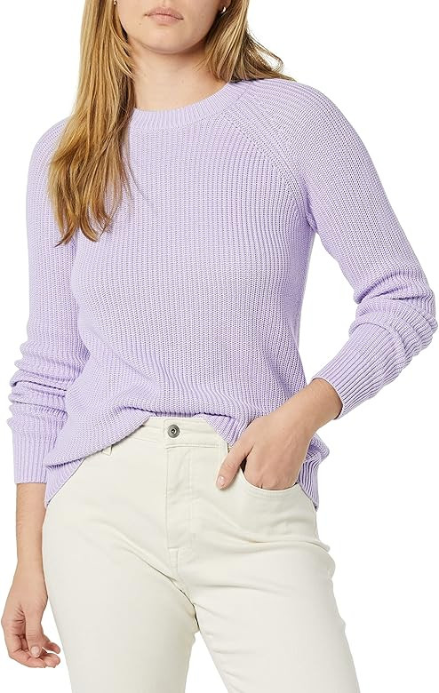 Amazon Aware Maglione Girocollo a Coste (Taglie Forti Disponibili) Donna | Amazon (IT)