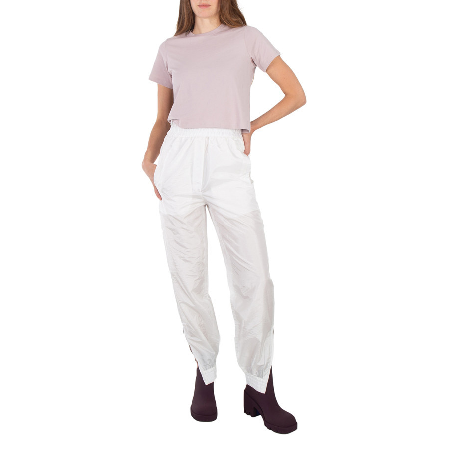 Tibi Ladies Wheat Cotton Cropped T-Shirt, Size Medium | Jomashop.com & JomaDeals.com