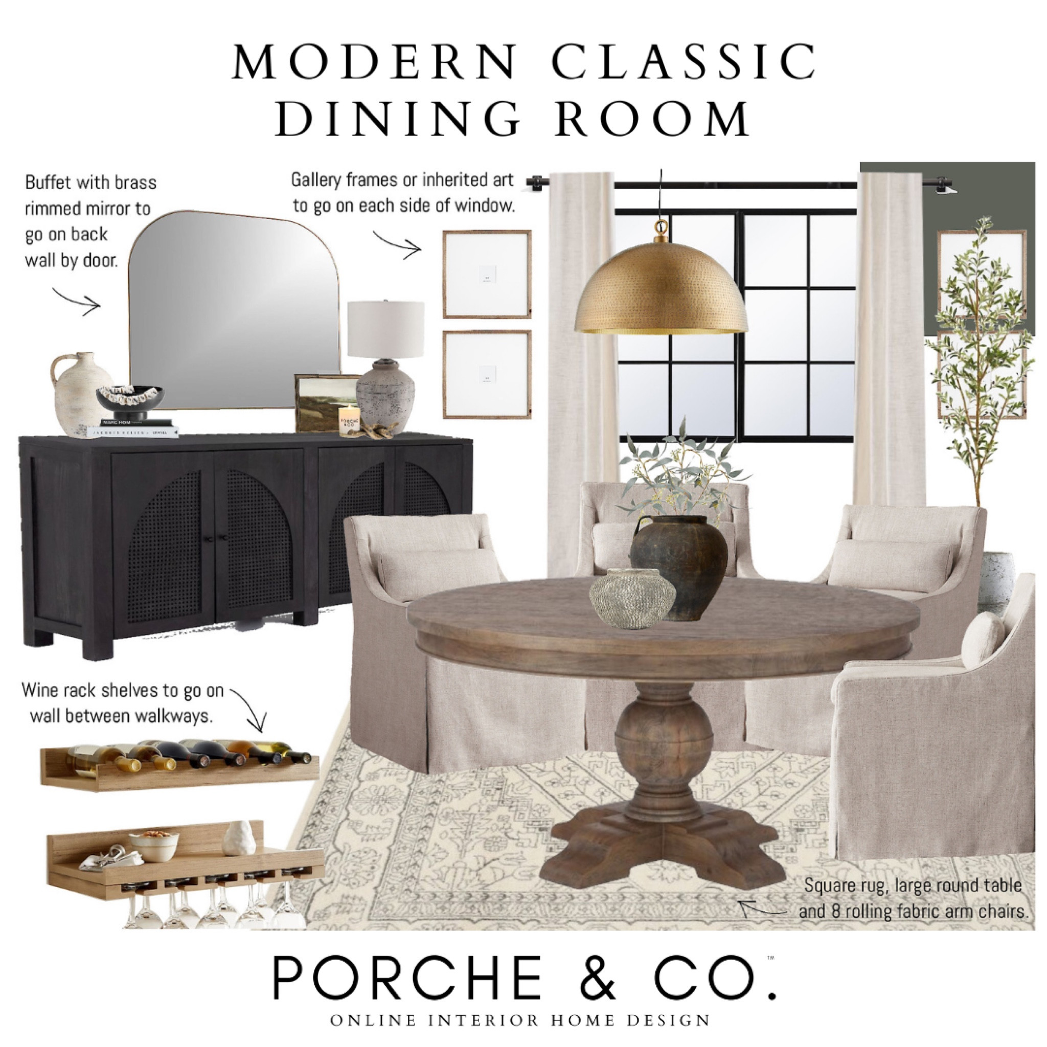 Dining room mood board, dining room inspo, round dining table, dining table decor 

#LTKStyleTip #LTKHome #LTKSaleAlert