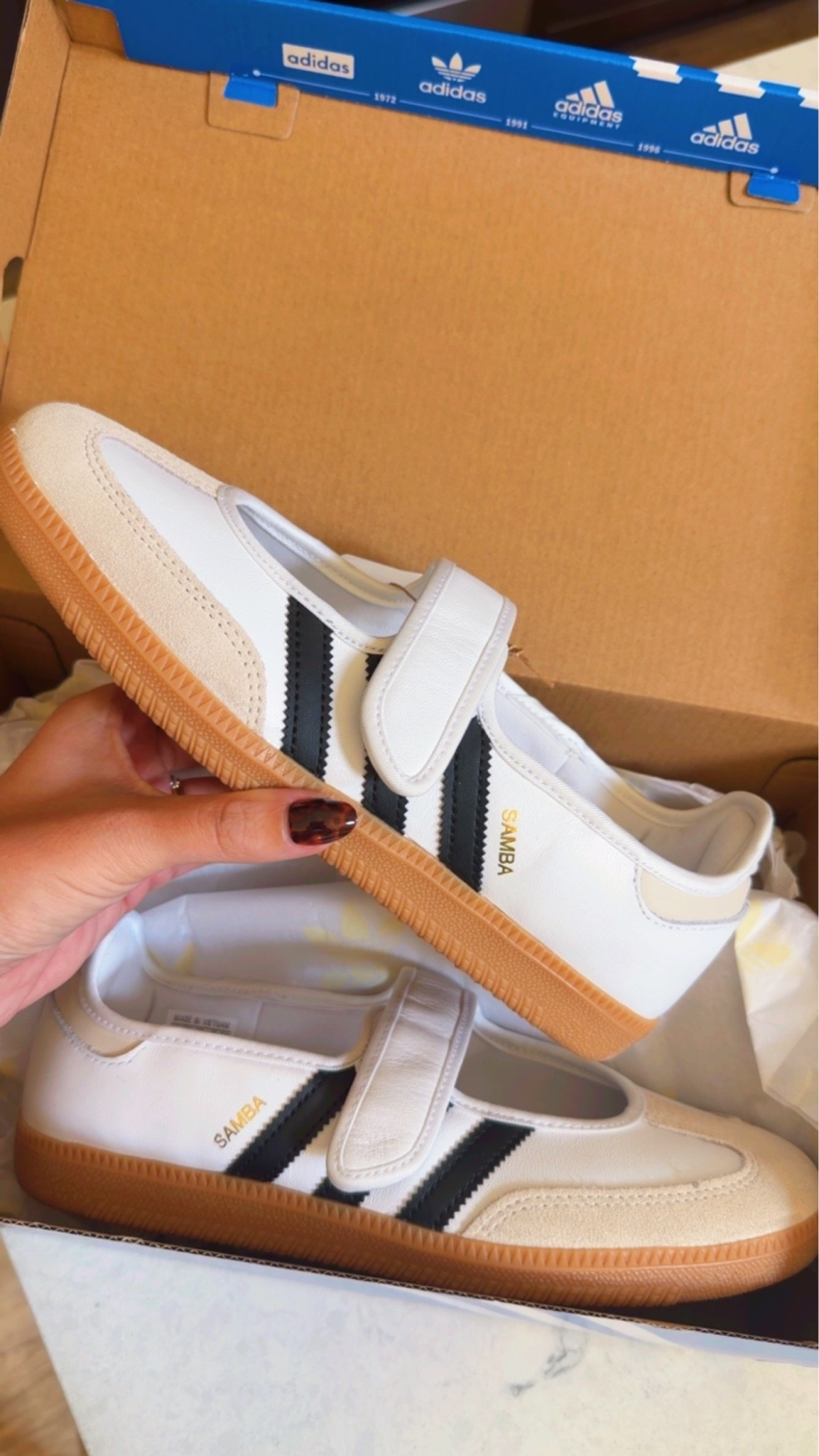 Jumping on the Adidas Samba Jane Shoes trend🤍 Mary Jane sneakers, ballet flat sneakers, fashion sneakers, comfy shoes, trending sneakers

#LTKootd #LTKSeasonal #LTKdayinmylife