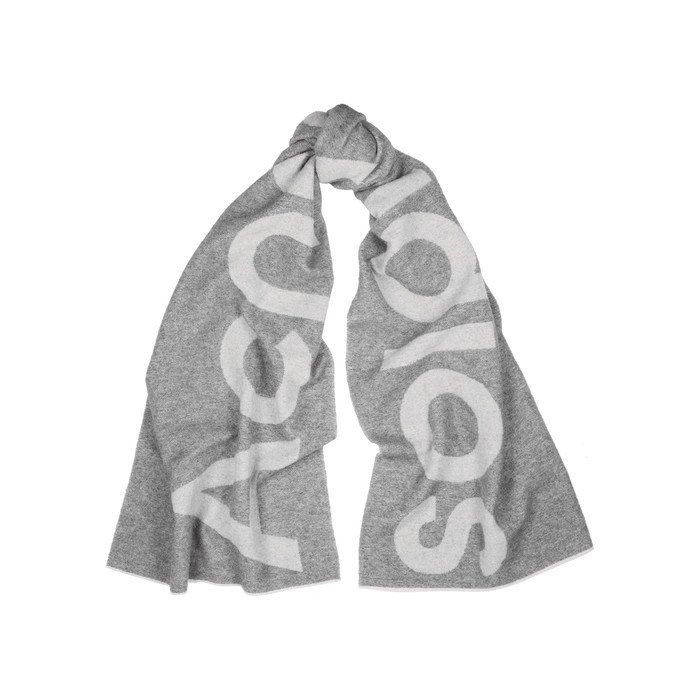 Acne Studios Toronto Logo-intarsia Wool-blend Scarf | Harvey Nichols (Global)