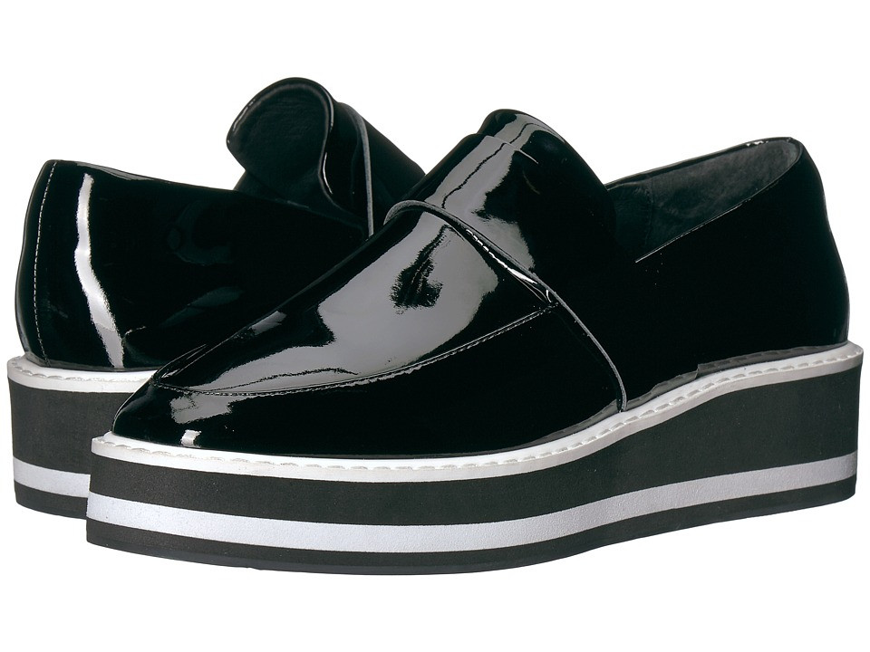 Sol Sana - Venus Flatform (Black Stripe) Women's Slip on  Shoes | Zappos