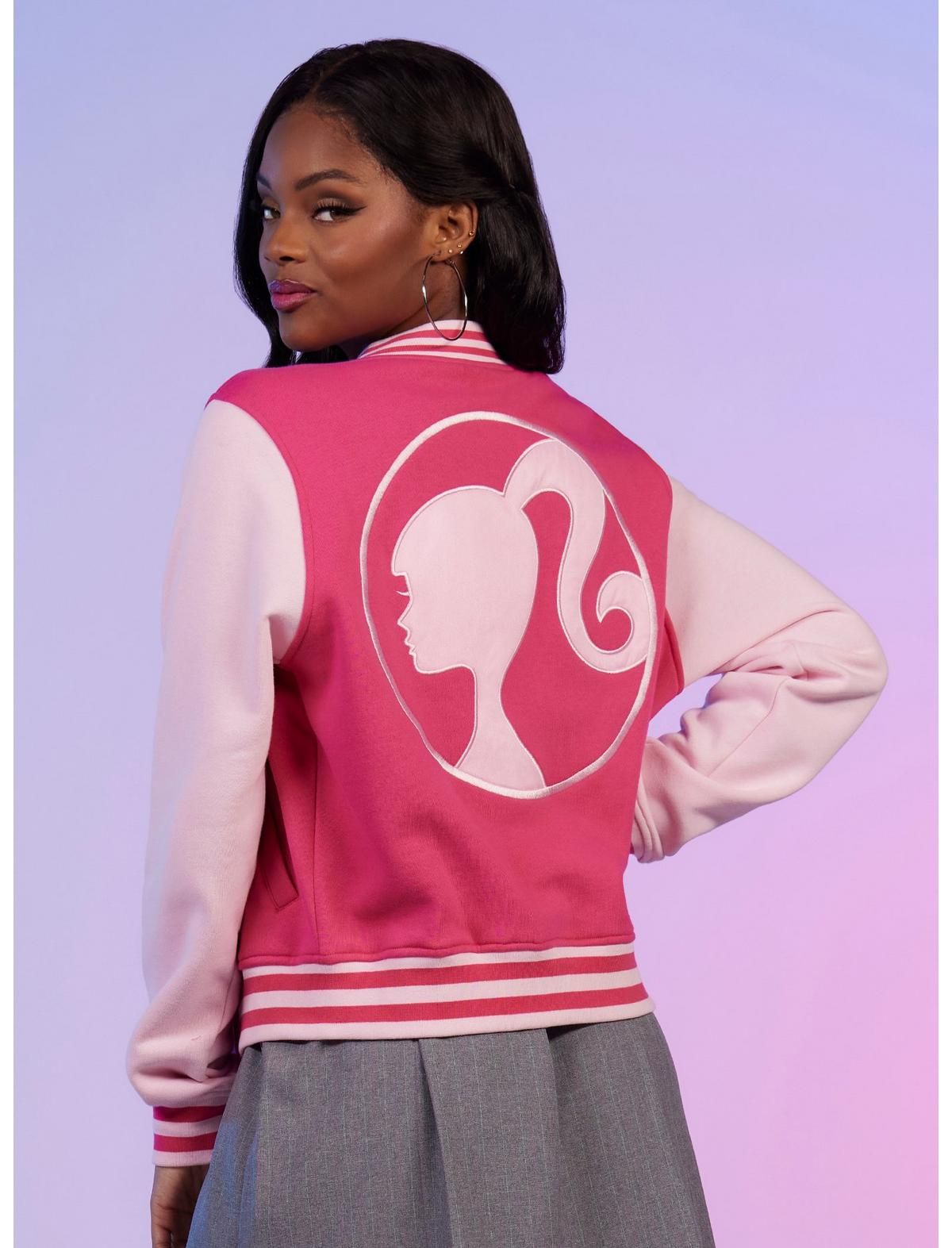 Barbie Embroidered Girls Varsity Jacket | Hot Topic | Hot Topic