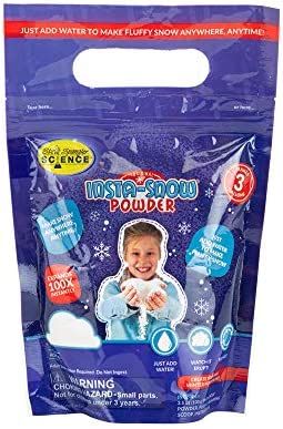 Steve Spangler Science-855500 Insta-Snow Powder,3.5 oz–Fun Science Kits for Kids, Simple and Sa... | Amazon (US)