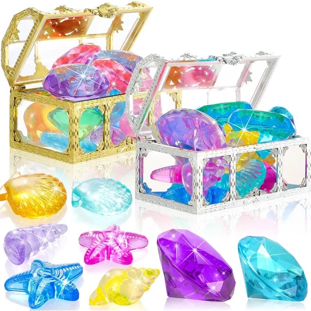24 Pieces Diving Gem Pool Toys for Adult Kids 8 Year Old Up, Summer Toys - Walmart.com | Walmart (US)
