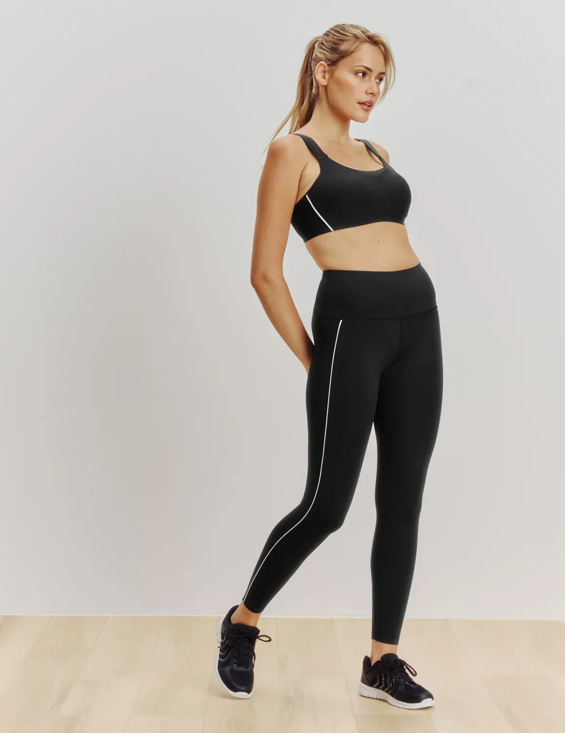 HiTouch™️ High Rise Legging - Piping | Knix