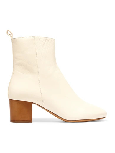 Étoile Drew leather ankle boots | NET-A-PORTER (US)