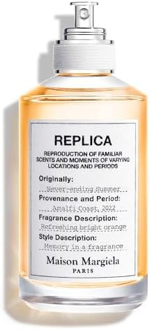 Maison Margiela Replica Never Ending Summer - Fresh Citrus Fragrance | Eau de Toilette with Itali... | Amazon (US)