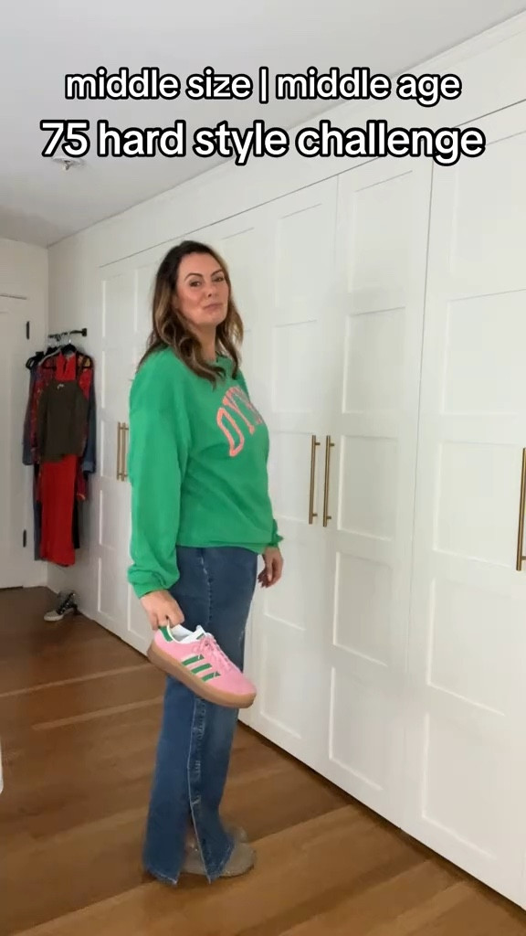 Let’s get matchy 💚🩷

#LTKover40 #LTKshoecrush #LTKmidsize