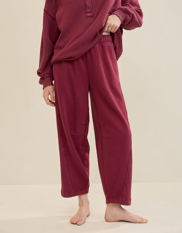 Aerie Oh Snap! Barrel Sweatpant | Aerie