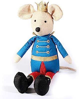 Monami Designer King Mouse Nutcracker Doll, Plush Blue, 19", Stuffed Toy Christmas Doll, Boys & G... | Amazon (US)