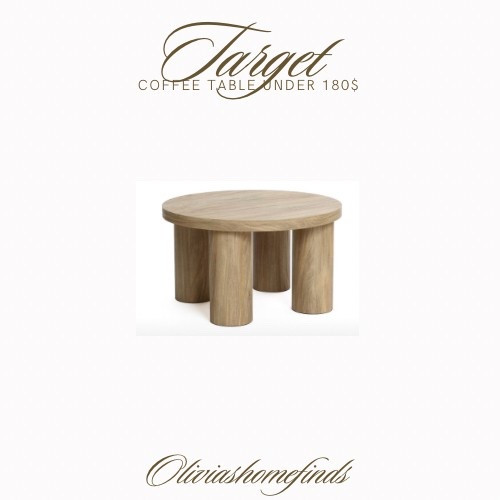 Found the perfect Target coffee table for under $180! ✨ Budget-friendly, stylish, and perfect for my space. 

#LTKStyleTip #LTKHome