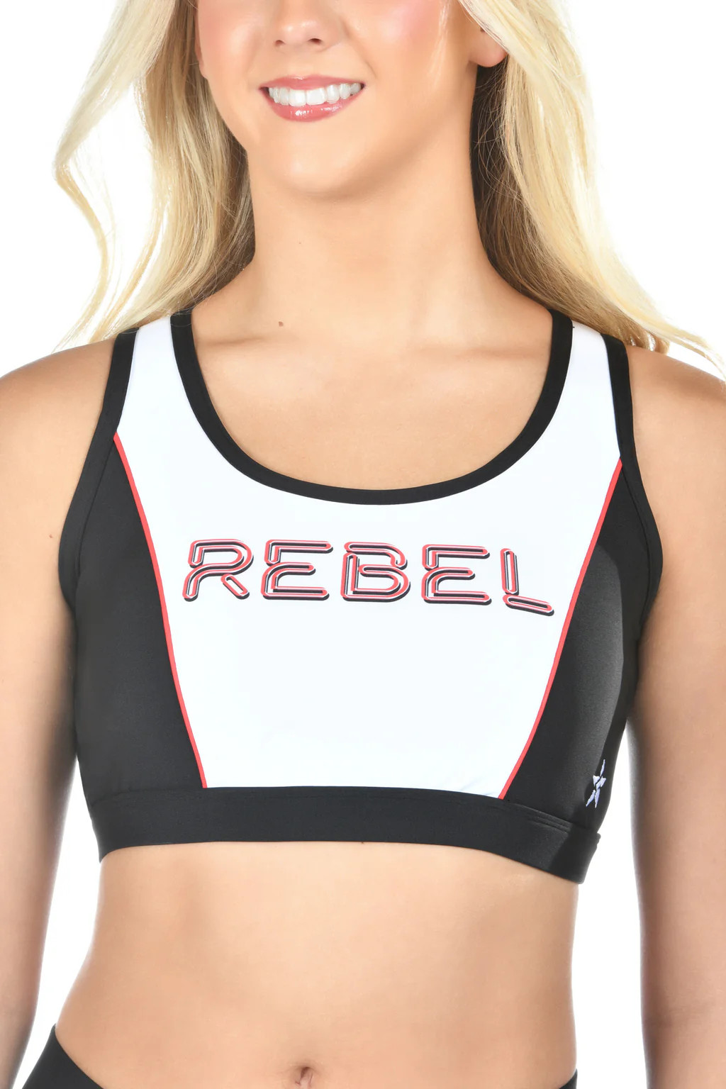 Scout Sports Bra in White | Rebel Athletic