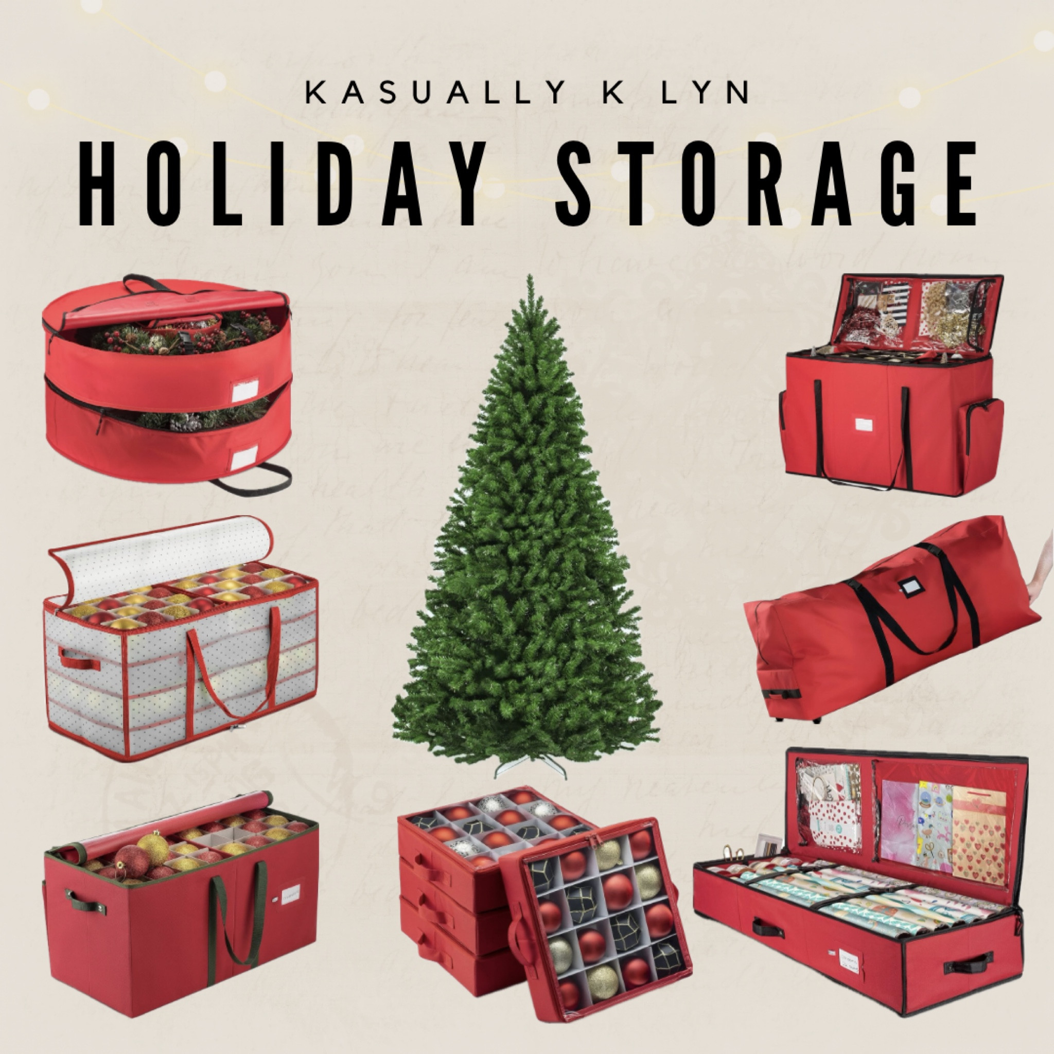 Holiday Storage! zober christmas ornament storage, rolling christmas tree storage bag, christmas wreath storage container, premium wrap organizer, multi set christmas organizer 


#LTKHoliday #LTKhome #LTKfindsunder50