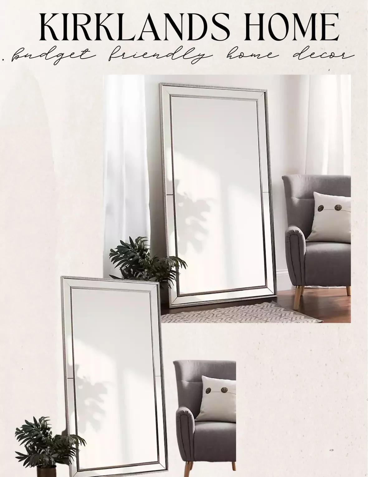 Large Silver Luxe Mirror, … curated on LTK
