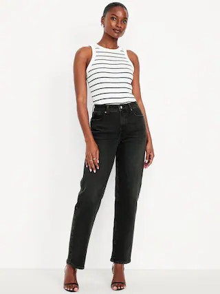 Curvy High-Waisted OG Loose Jeans | Old Navy (US)