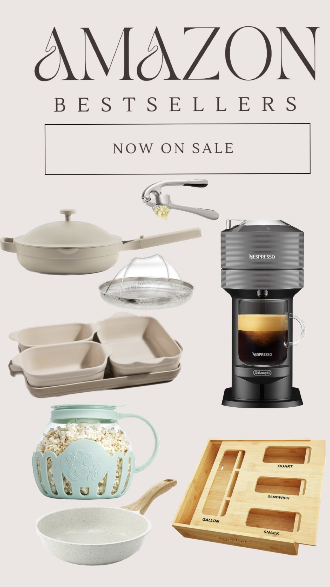 Amazon kitchen hacks — best sellers 🩷

Amazon kitchen organization nespresso coffee lover gift sale alert pan recommendations cute popcorn holder home hacks Amazon hacks for kitchen organization gifts for home 

#LTKSeasonal #LTKGiftGuide #LTKHoliday
