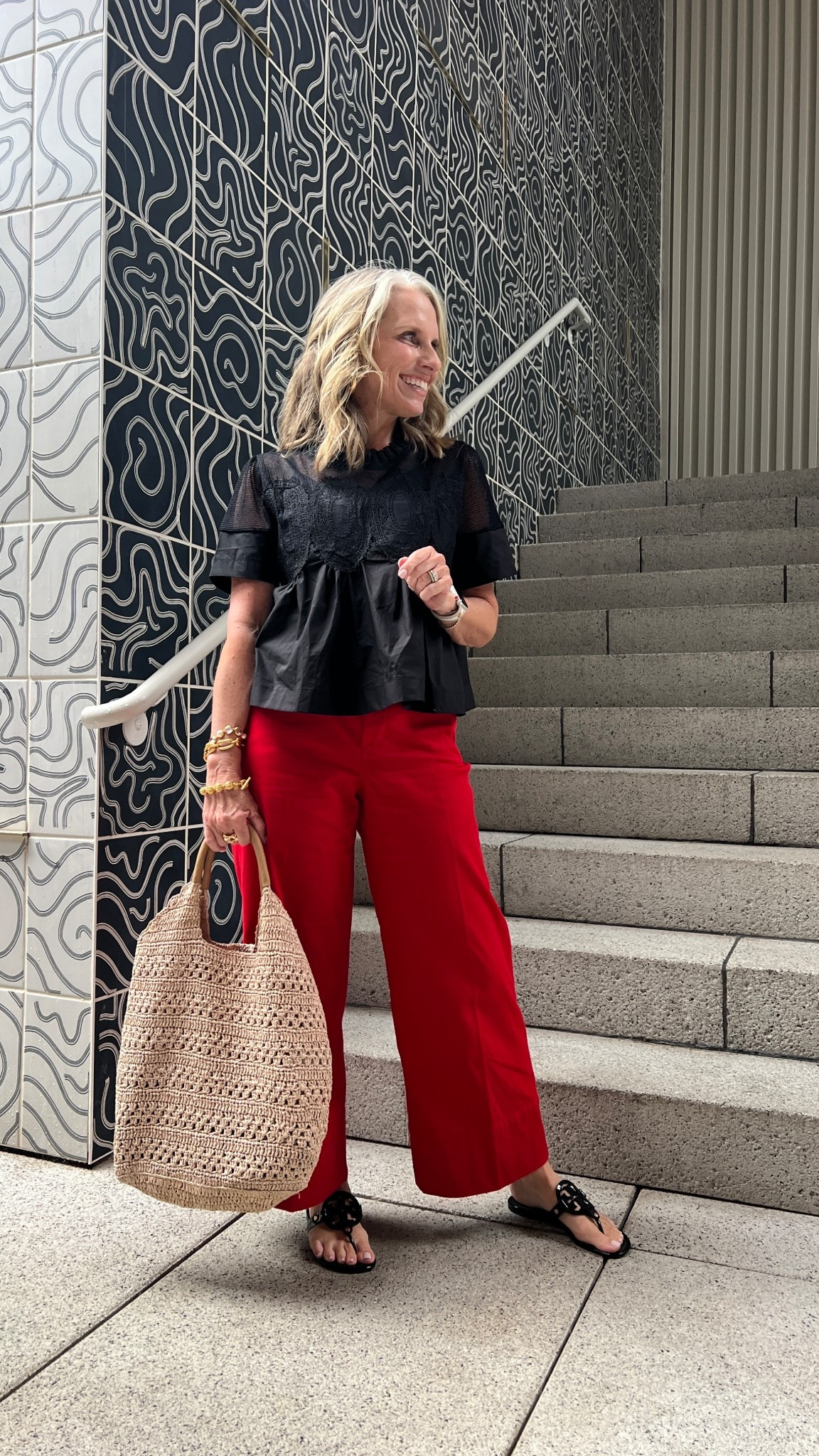 Wearing Small top/pants. These pants are my current favorites. I have 3 colors 
Use LISAXSPANX for 15% off one order

#LTKStyleTip #LTKSummerEdit #LTKOver40