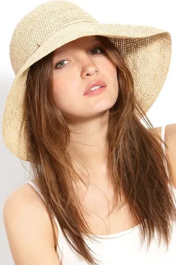 'Provence 12' Packable Raffia Hat | Nordstrom