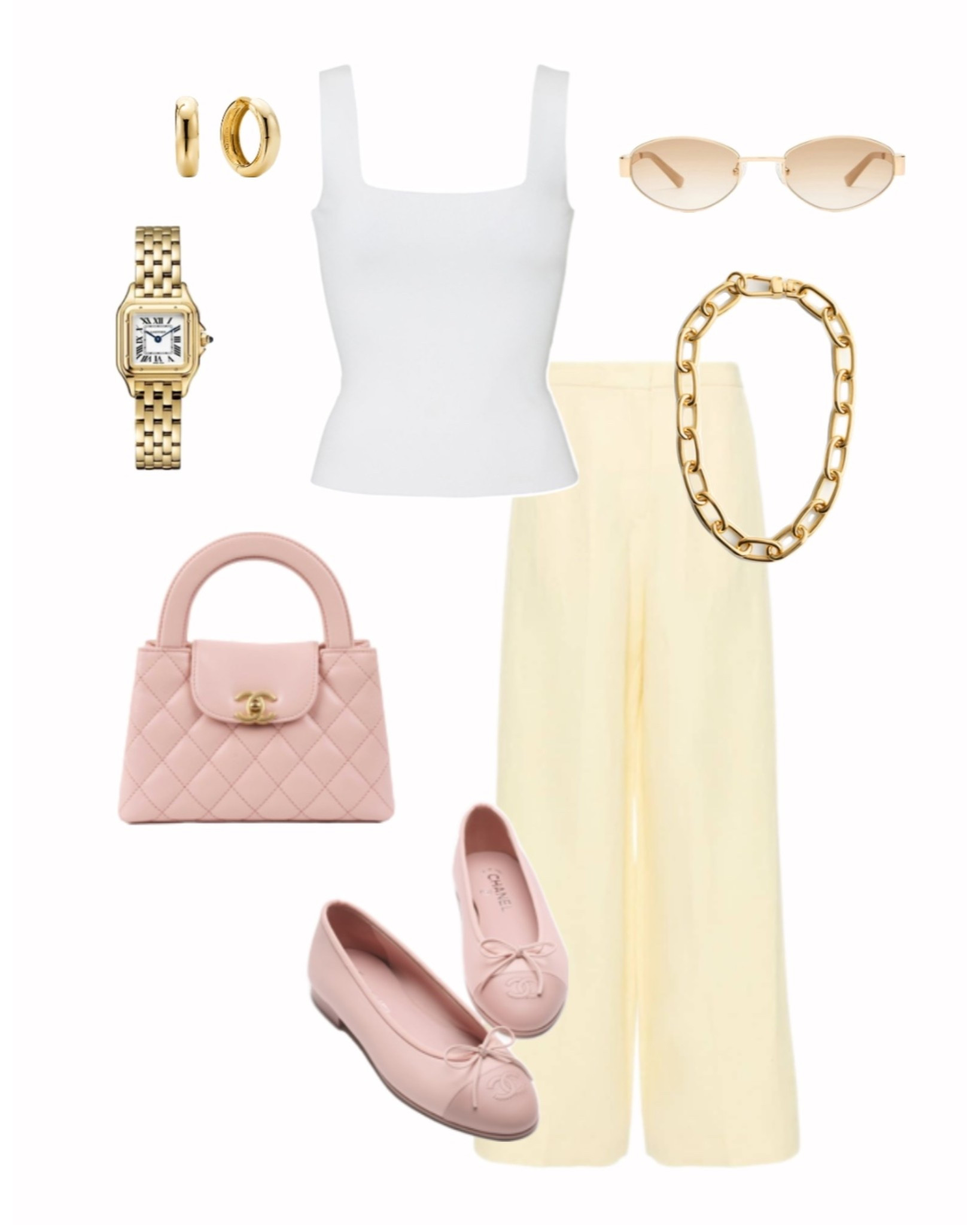 Casual chic spring outfit, pastel outfit, everyday spring style, elevated comfy outfit 

#LTKspringtrends #LTKspring