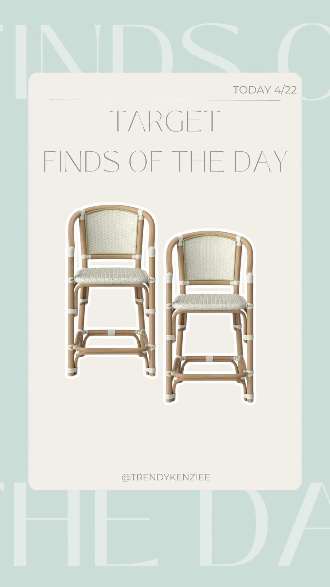 Target barstools - remind me of Serena and lily 🎯

#LTKhome