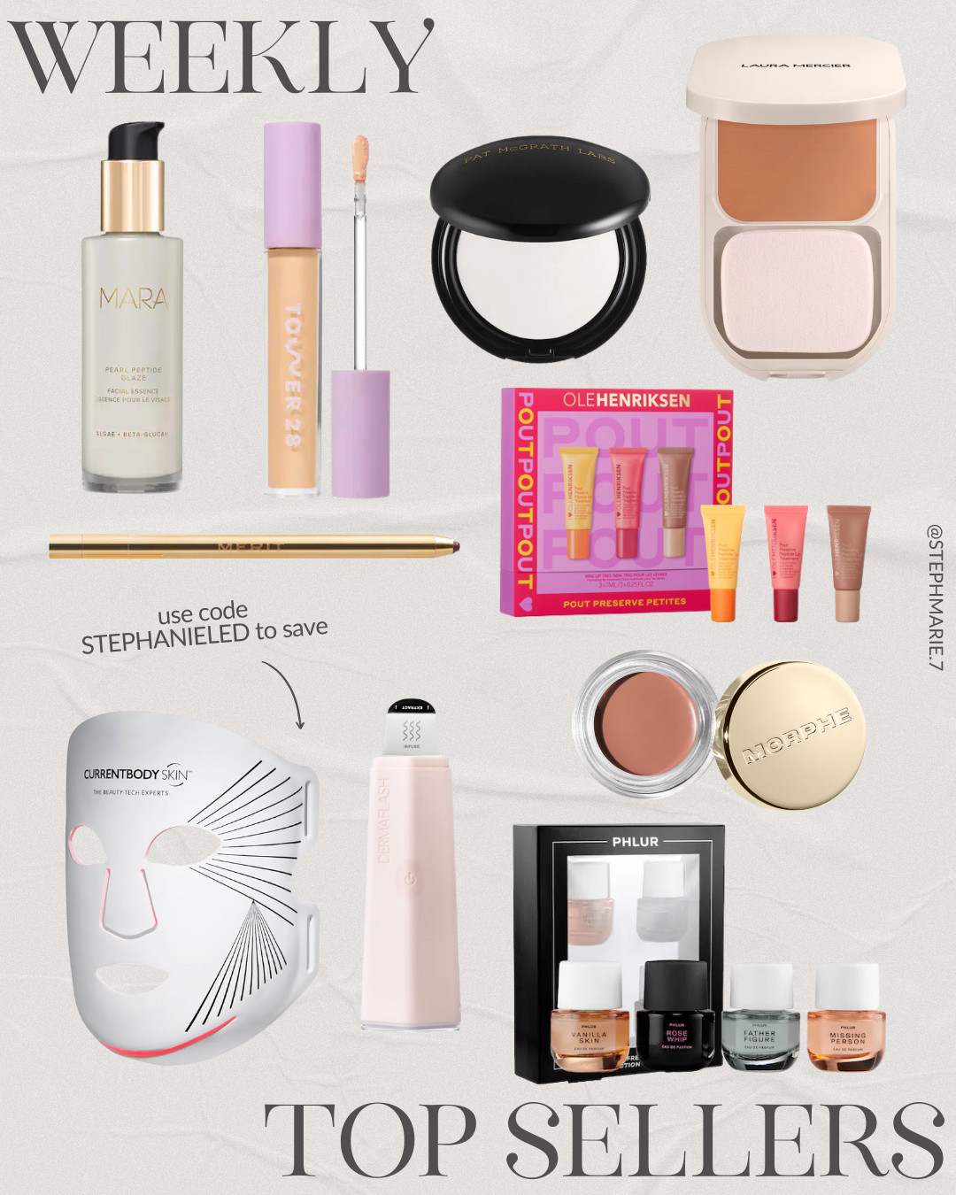 The products you shopped most this week ✨ Save on my red light LED therapy mask with code: STEPAHNIELED 

 #LTKOver40 #LTKBeauty