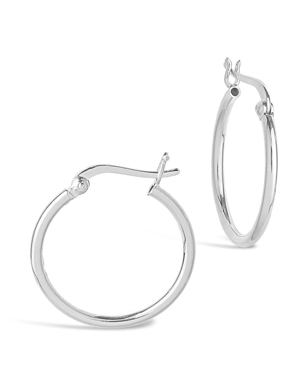 Classic Sterling Silver Hoop Earrings | Sterling Forever