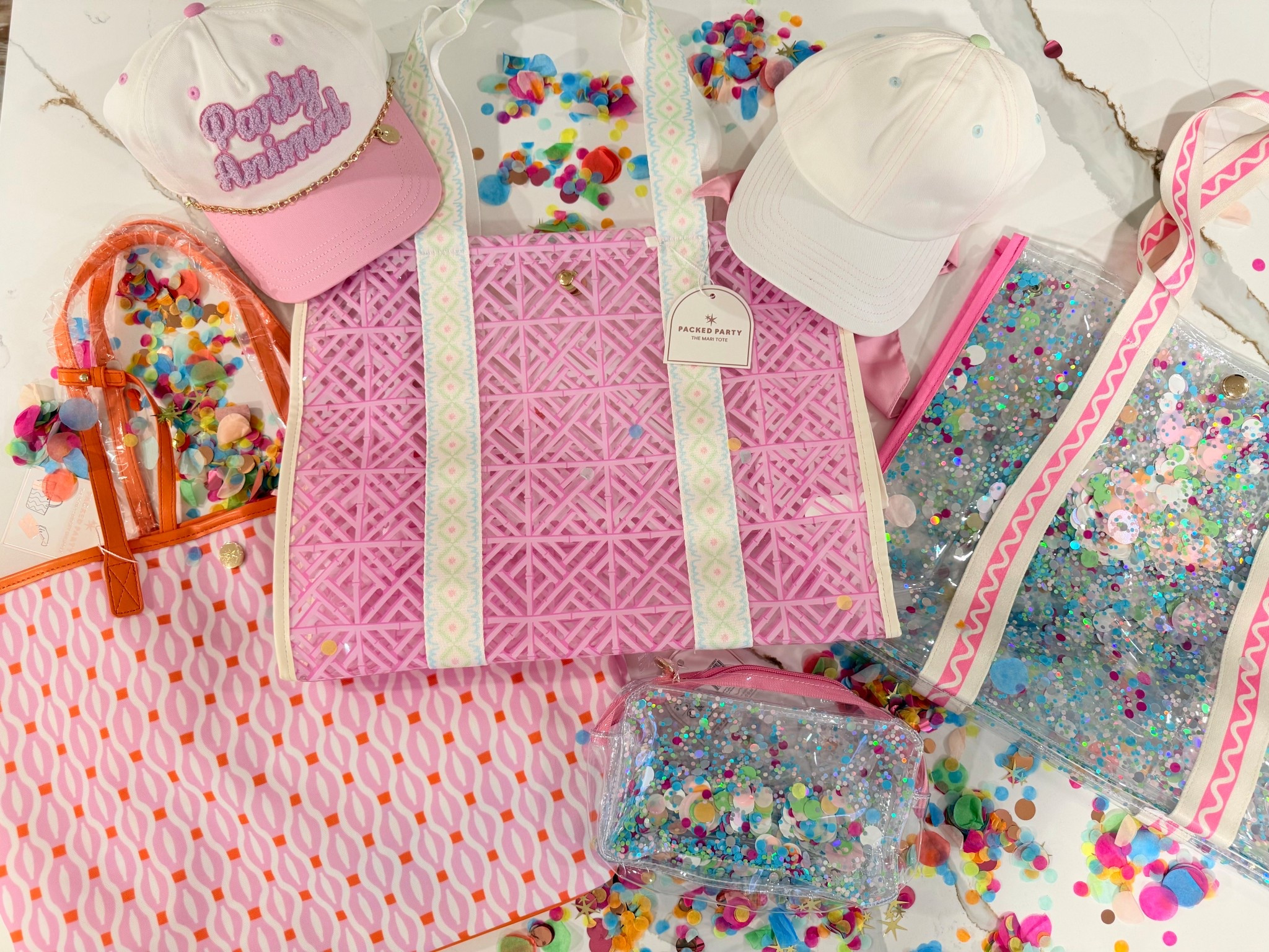 I’m not going to blatantly tell my students I’m happier after spring break, but there will be signs 🙃 Shop these amazing spring essentials and so much more at Packed Party! They are perfect for spring and summer. The confetti bag is EVERYTHING! @Packed Party 

#ad #packedparty #springdrop #ltkbags 