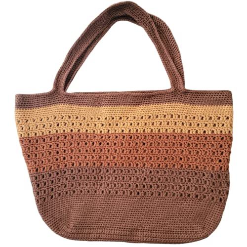 XL Crochet Tote, XL Tote Bag, Hand Crochet Bag, Tote Bag, Lined Crochet Tote Bag (X-Large, Melani... | Amazon (US)