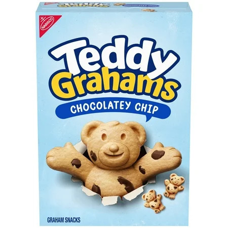 TEDDY GRAHAMS Chocolatey Chip Graham Snacks, Kids Snacks, 10 oz | Walmart (US)