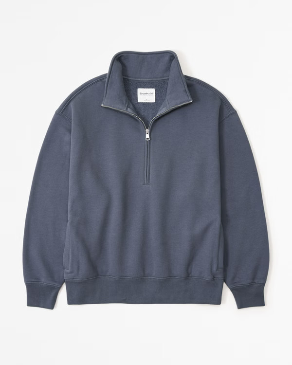 Essential Sunday Half-Zip | Abercrombie & Fitch (US)