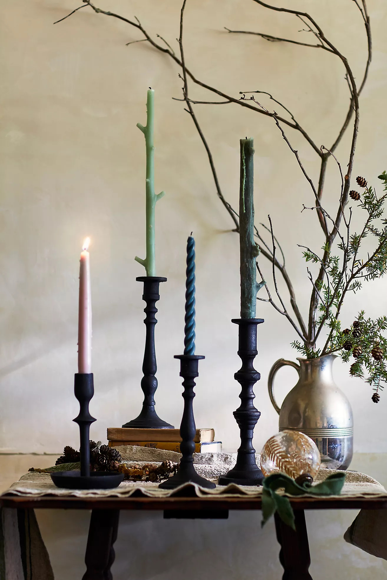 Classic Carved Candlestick | Anthropologie (US)