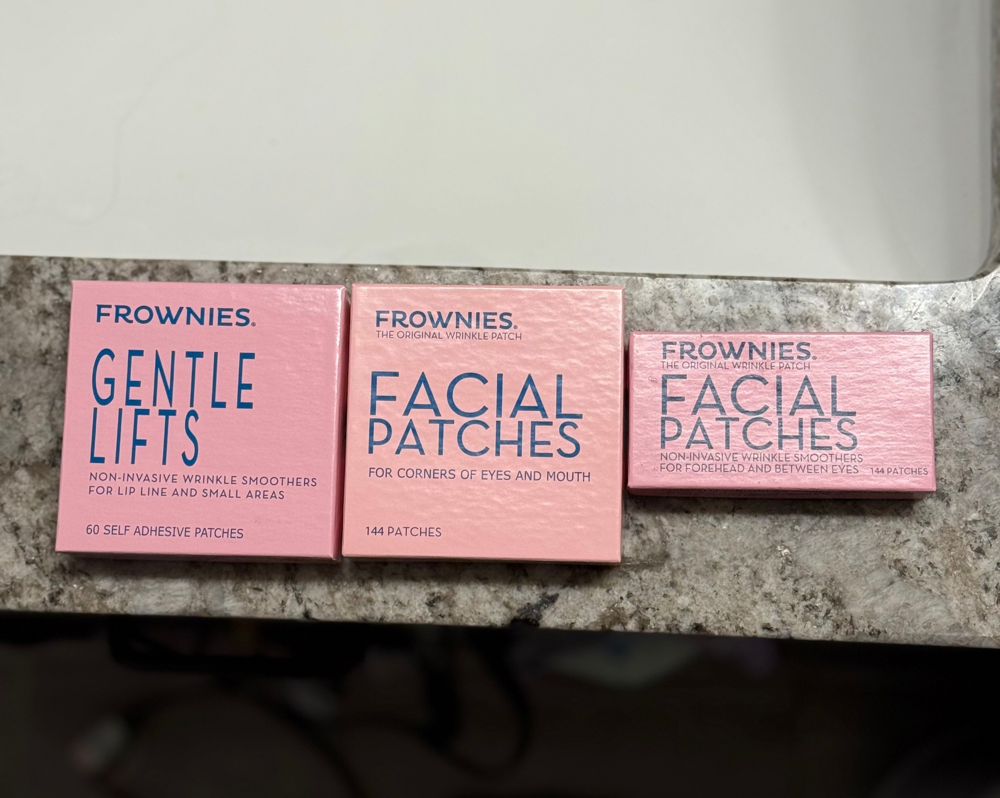Love these Frownies patches. They are a great natural alternative to botox!