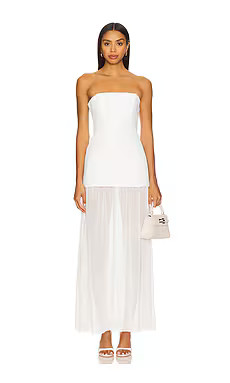Amanda Uprichard x REVOLVE Linda Dress in Ivory from Revolve.com | Revolve Clothing (Global)